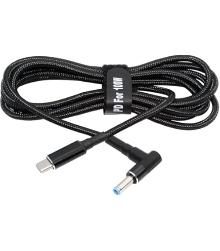 Amazon.co.jp: USB Type-C PD トリガーケーブル DC 20V 電源プラグ